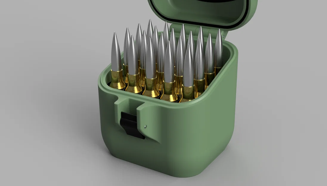 Hộp đạn 6,5x55 Mauser (6,5x55 Mauser ammo box) - Image 7