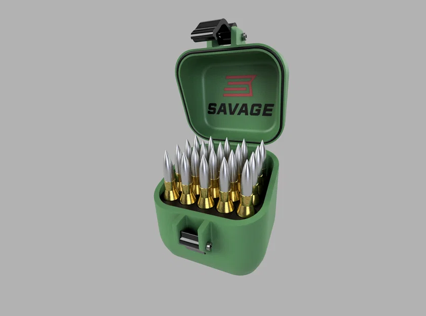 Hộp đạn .338 Savage (Ammo Box) - Image 1