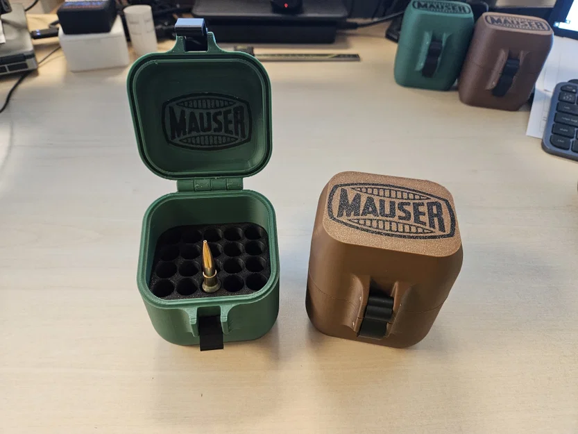 Hộp đạn 6,5x55 Mauser (6,5x55 Mauser ammo box) - Image 9