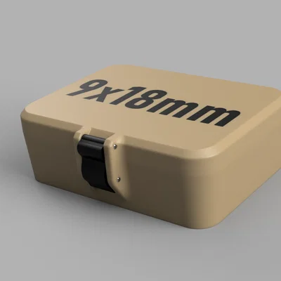 Hộp đạn 9x18 Makarov (9x18 Makarov ammo box)