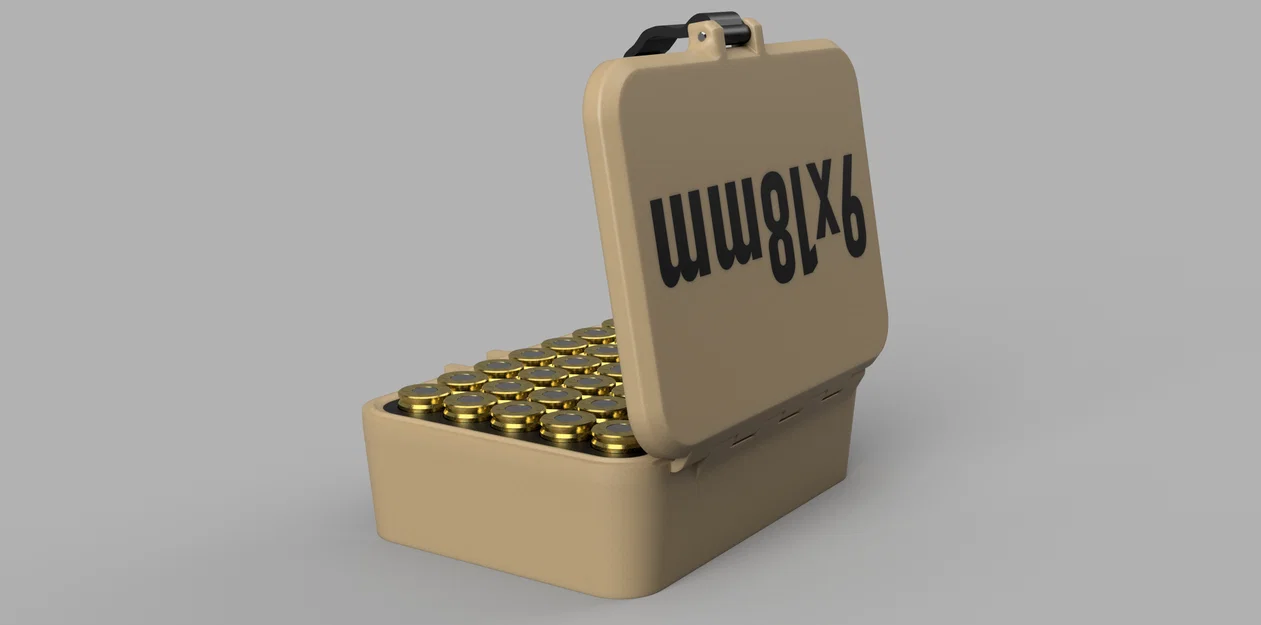 Hộp đạn 9x18 Makarov (9x18 Makarov ammo box) - Image 6