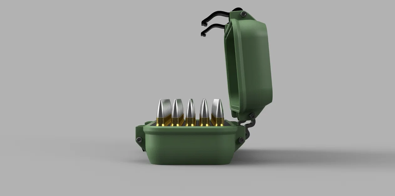 Hộp đựng đạn 7,62x39 Kalashnikov in 3D: Thiết kế chuẩn xác - Image 6