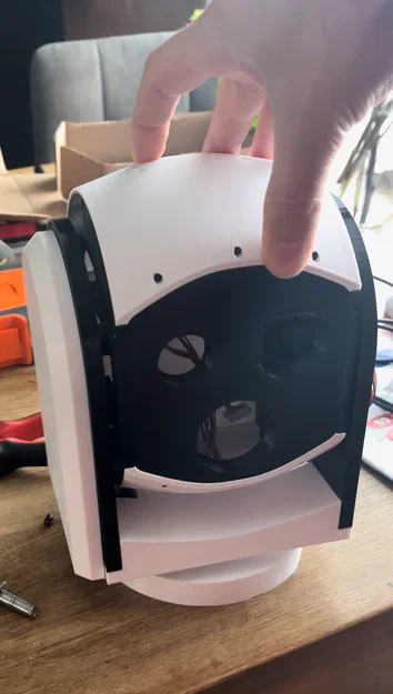 This Pan Tilt – Cơ cấu Pan/Tilt cho Raspberry Pi Camera & RealSense D435 - Image 1