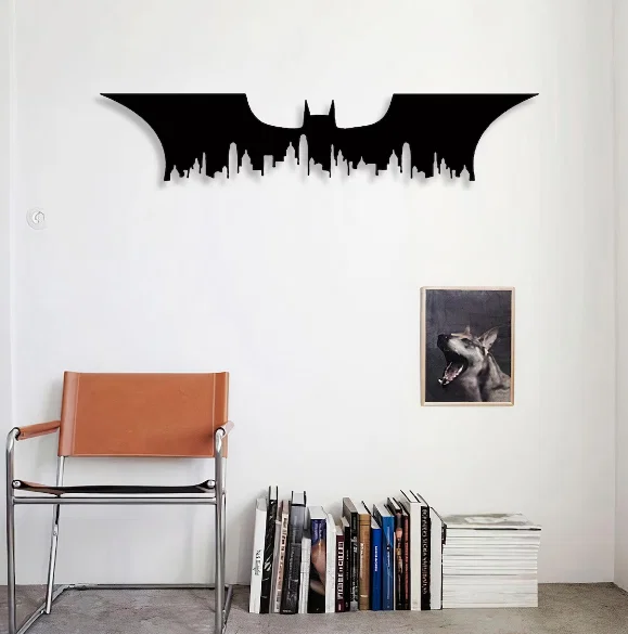 Mô hình trang trí treo tường Gotham Silhouette cho người hâm mộ Batman - Image 1