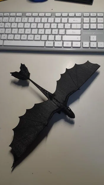 Mô hình in 3D Toothless (Desdentao) từ How to Train Your Dragon - Image 1