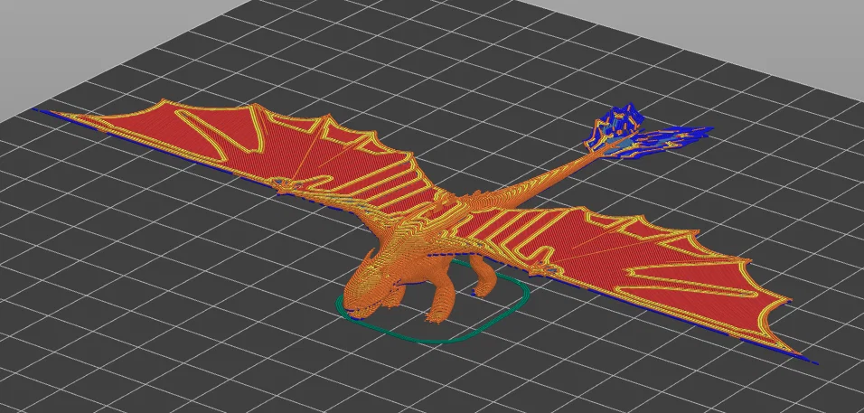 Mô hình in 3D Toothless (Desdentao) từ How to Train Your Dragon - Image 2