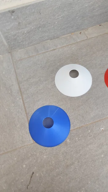 Nón tập luyện thể thao (Cone Training) in 3D không cần support - Image 2