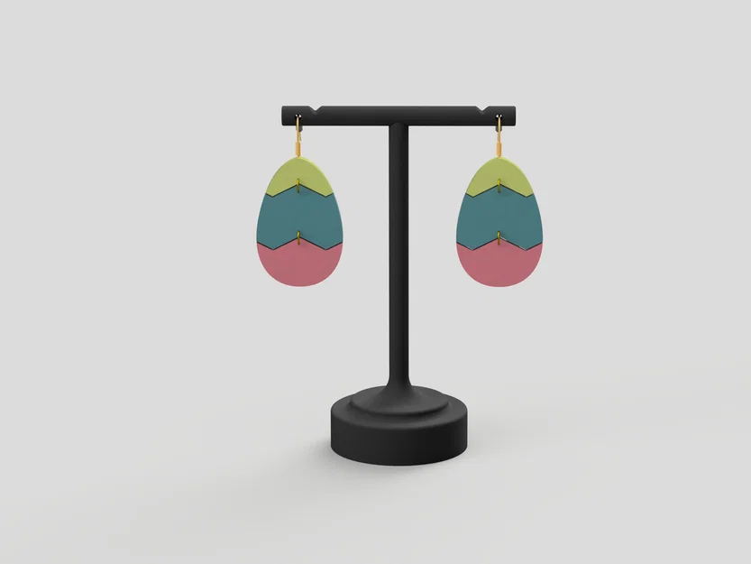 Kệ Treo Bông Tai – Earring Holder/Earring Display Stand Dáng Chữ T - Image 1