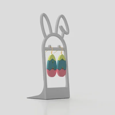 Giá treo bông tai Thỏ Phục Sinh – Earring Holder/Earring Stand