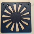 Nắp che trượt cho lưới quạt 120mm (120mm fan grill sliding cover) - Thumbnail 2
