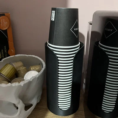 Giá đỡ ly giấy espresso (Disposable Espresso Cup Stand) tiện dụng