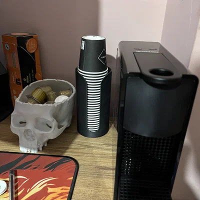 Giá đỡ ly giấy espresso (Disposable Espresso Cup Stand) tiện dụng
