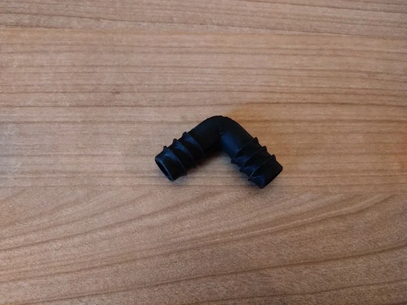 Đầu nối chữ L cho ống tưới 16mm (Irrigation pipe L connector) - Image 1