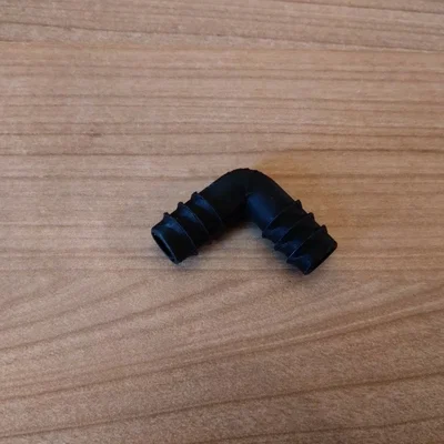Đầu nối chữ L cho ống tưới 16mm (Irrigation pipe L connector)