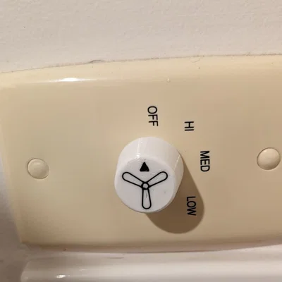 Núm vặn điều khiển quạt (AU) – Fan Control Knob (AU)