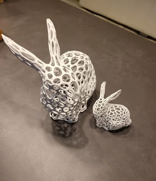 Thỏ Phục Sinh Voronoi (Voronoi Easter Bunny-Rabbit/Osterhase) - Image 2