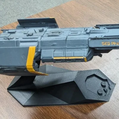 Helldivers Model Ship Stand REMIX – Chân đế tàu/rocket chủ đề Helldivers