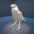 Poligon Bird – Tượng chim phong cách hiện đại in 3D - Thumbnail 3