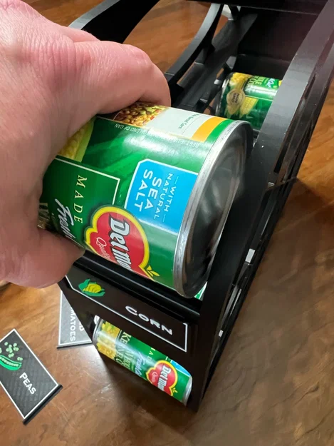Khay Nhả Lon Rau Củ (Vegetable Can Dispenser) Kèm Nhãn - Image 3