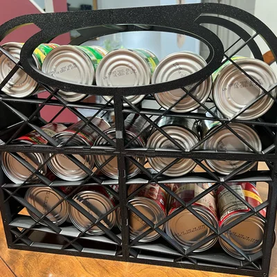 Khay Nhả Lon Rau Củ (Vegetable Can Dispenser) Kèm Nhãn