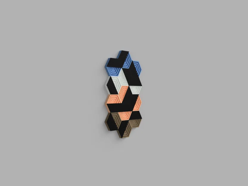 Gạch ốp tường lục giác cách âm 3D (Hexagon Acoustic Wall Tiles) - Image 4