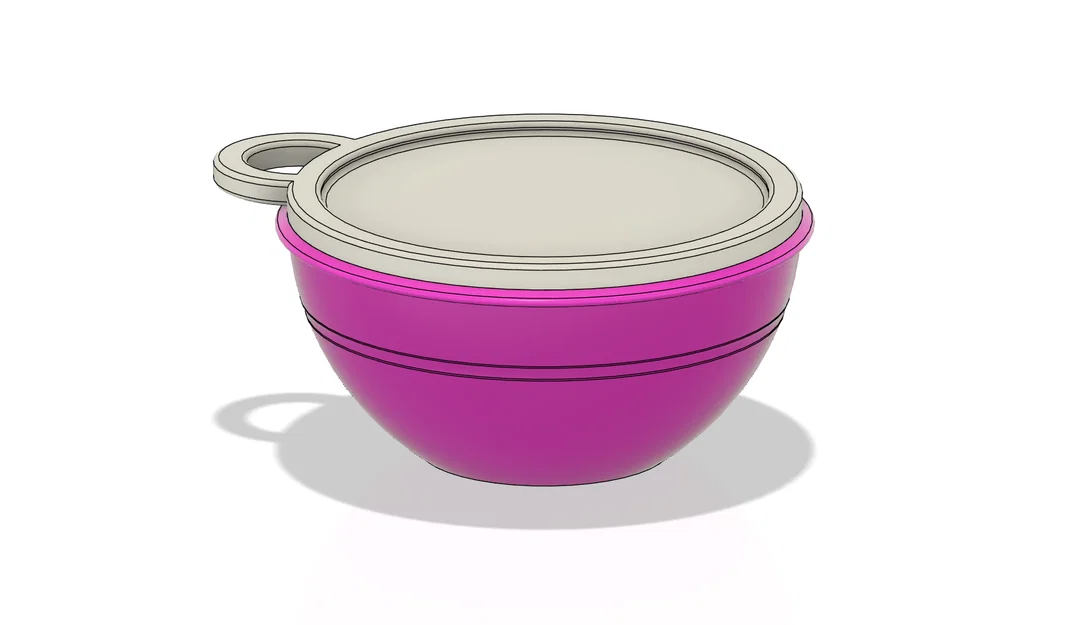 Móc khóa Iconic Tupperware Wonder/Wonderlier Bowl - Image 2