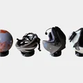 Giá đỡ hình cầu Crown (bóng bowling, đế nón bảo hiểm & hơn nữa) - Thumbnail 3