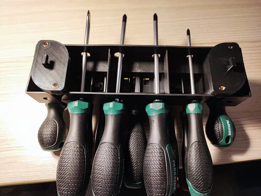 Bộ gá Skadis cho set tua vít Parkside (Skadis Parkside screwdriver set) - Image 5