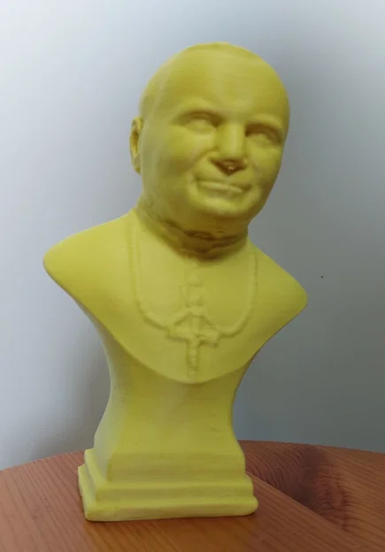 Mô hình 3D Tượng bán thân Giáo hoàng John Paul II (STL) - Image 2