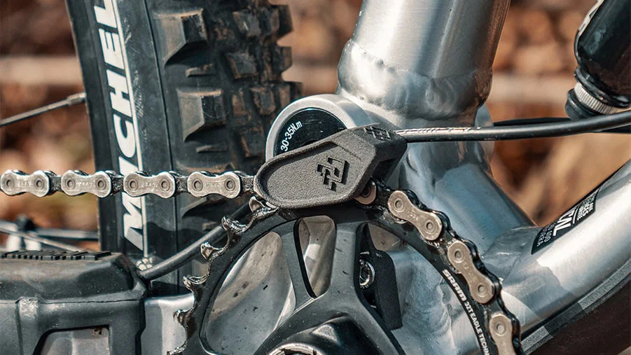 Tay nắm MTB tuỳ biến, dẫn xích & shifter (Custom Mountain Bike Grips, Chain Guide & Shifters) - Image 3