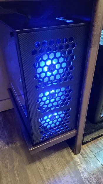 Tấm lưới mặt trước tổ ong tối ưu luồng gió cho Deepcool Matrexx 70 - Image 1