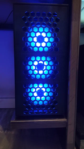 Tấm lưới mặt trước tổ ong tối ưu luồng gió cho Deepcool Matrexx 70 - Image 5