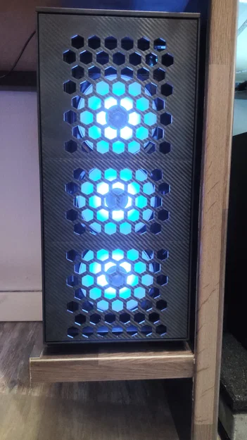 Tấm lưới mặt trước tổ ong tối ưu luồng gió cho Deepcool Matrexx 70 - Image 6