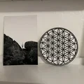 Flower of Life (Hoa Sự Sống) – Geometric Wall Art - Thumbnail 1