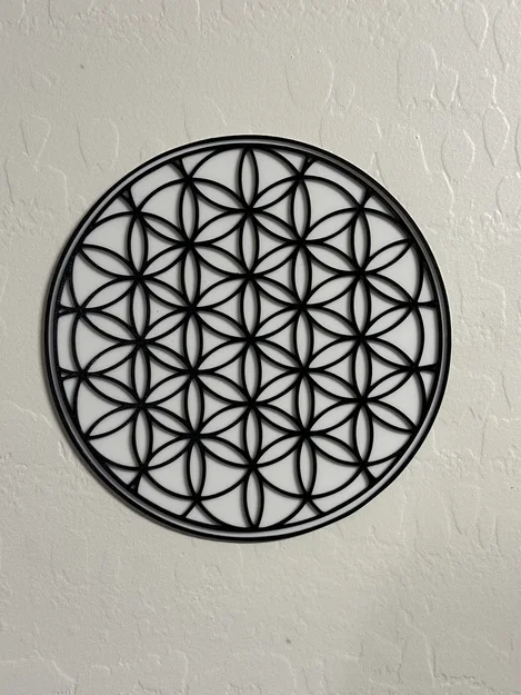 Flower of Life (Hoa Sự Sống) – Geometric Wall Art - Image 2