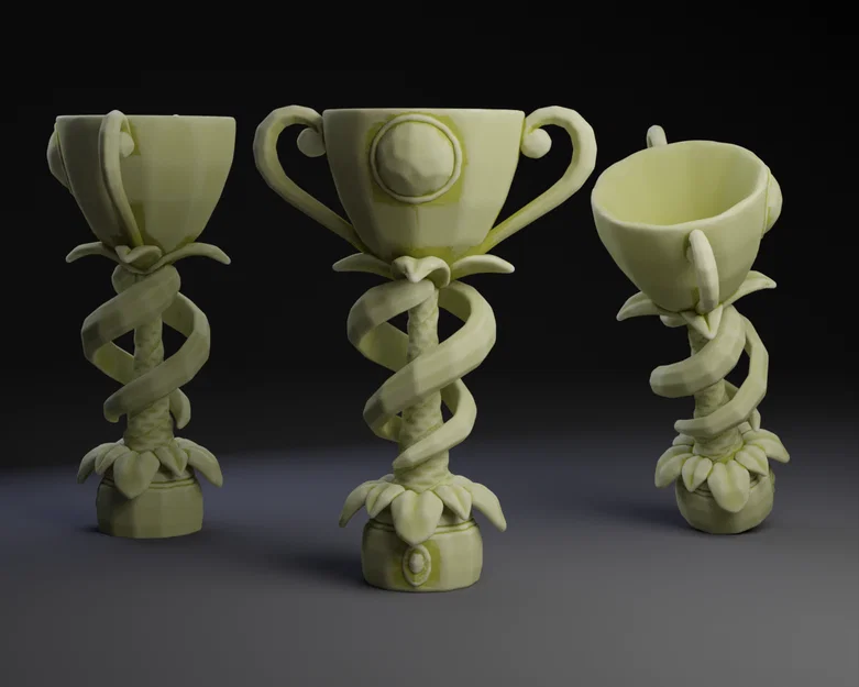 Mô hình Cúp Hoa (Flower Cup) Mario Kart độc đáo để in 3D - Image 1