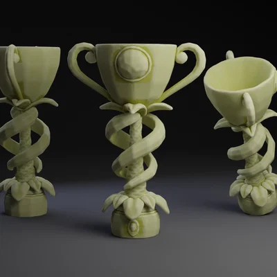Mô hình Cúp Hoa (Flower Cup) Mario Kart độc đáo để in 3D