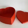 Hộp đựng quà hình trái tim (Heart box) in 3D đơn giản, tinh tế - Thumbnail 1