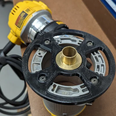 Đế bushing base plate cho Dewalt DPW611 Trim Router