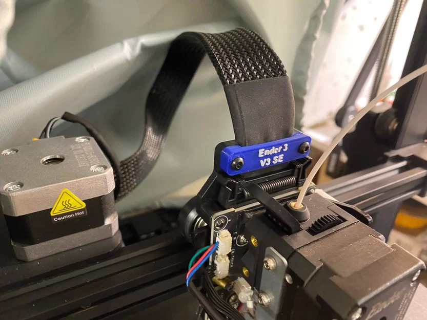 Kẹp dây cụm đầu in Ender 3 V3 SE - Image 2