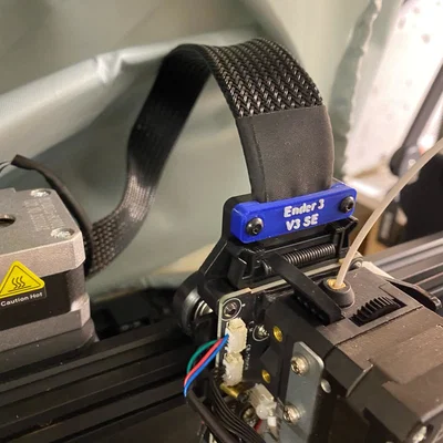 Kẹp dây cụm đầu in Ender 3 V3 SE