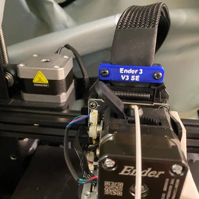 Kẹp dây cụm đầu in Ender 3 V3 SE