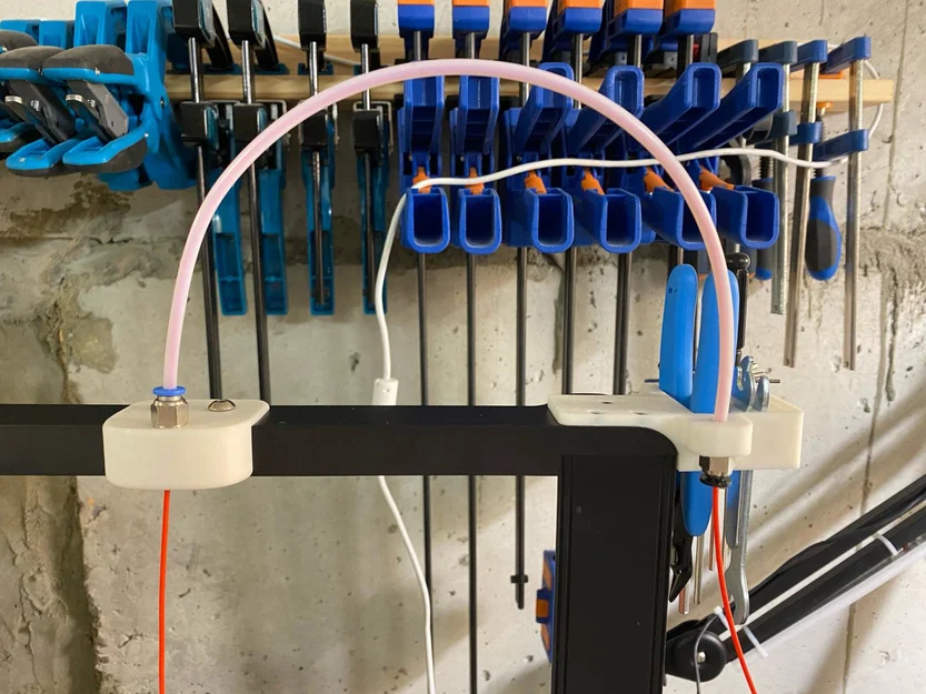 Cập nhật giá đỡ dụng cụ Ender V3 SE kèm filament guide PC4–M10x1.5 - Image 9