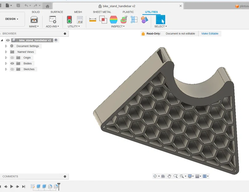 Giá đỡ ghi đông xe đạp 3D - Phụ kiện sửa chữa xe đạp thông minh - Image 1