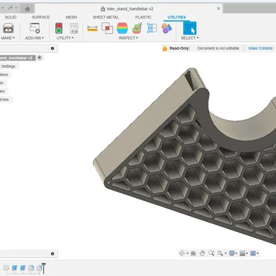 Giá đỡ ghi đông xe đạp 3D - Phụ kiện sửa chữa xe đạp thông minh