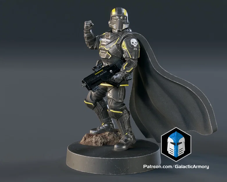 Helldiver Miniature (Tỉ lệ 1:12 & 1:48) - Image 1