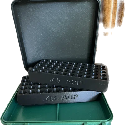 Hộp đạn .45 ACP (Ammo Box) – chứa 100 viên với 2 khay tháo rời