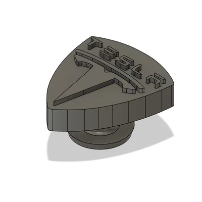 Phụ kiện trang trí Crocs Tesla - Tự in 3D charm logo siêu chất