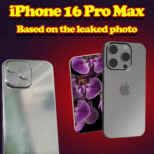 Mẫu iPhone 16 Pro Max dựa trên ảnh leak - Image 1