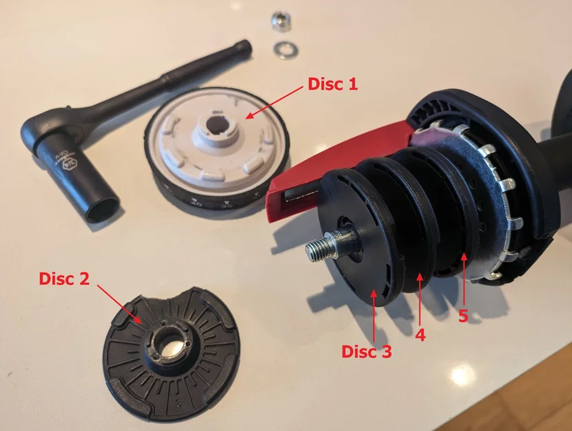 Bowflex 552 adjustable dumbbells: đĩa số 2 (disc 2) thay thế - Image 2